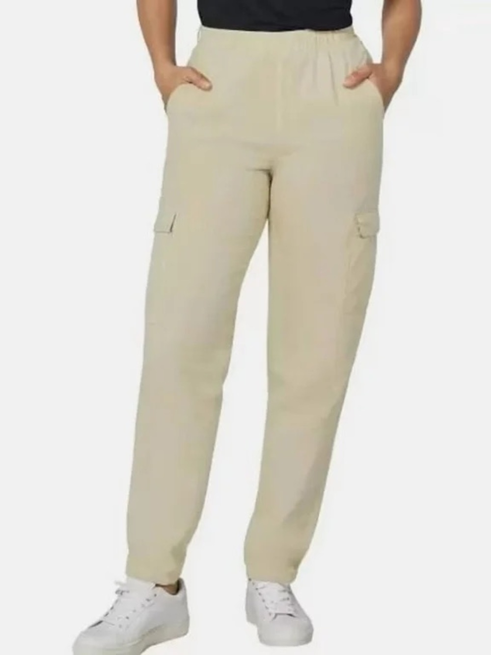 GAP Beige Cargo Jogger Pants